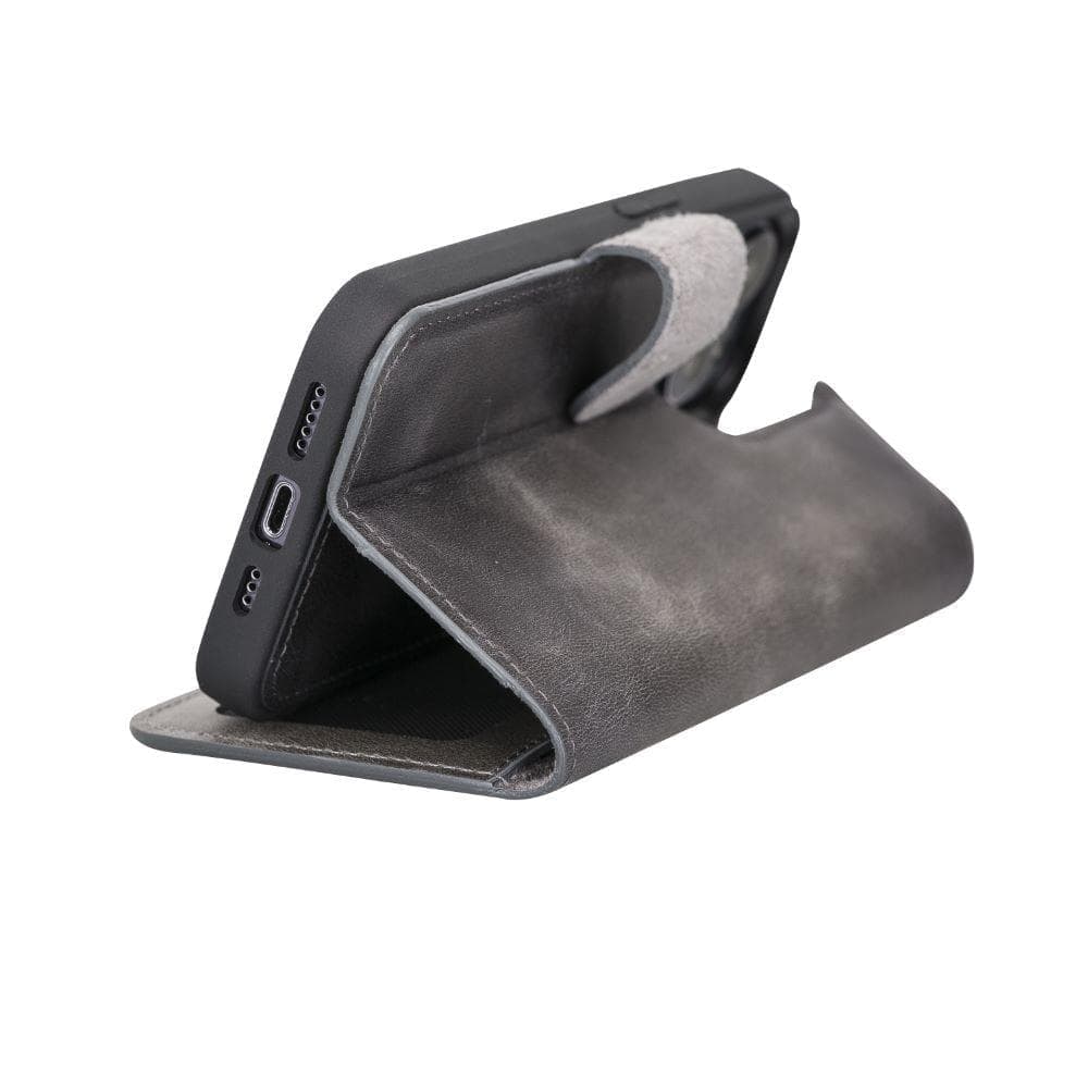 Magic iPhone 13 Detachable Leather Wallet Case