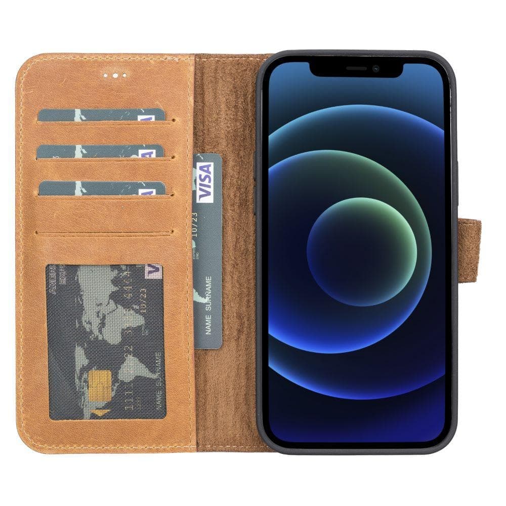 Magic iPhone 13 Detachable Leather Wallet Case