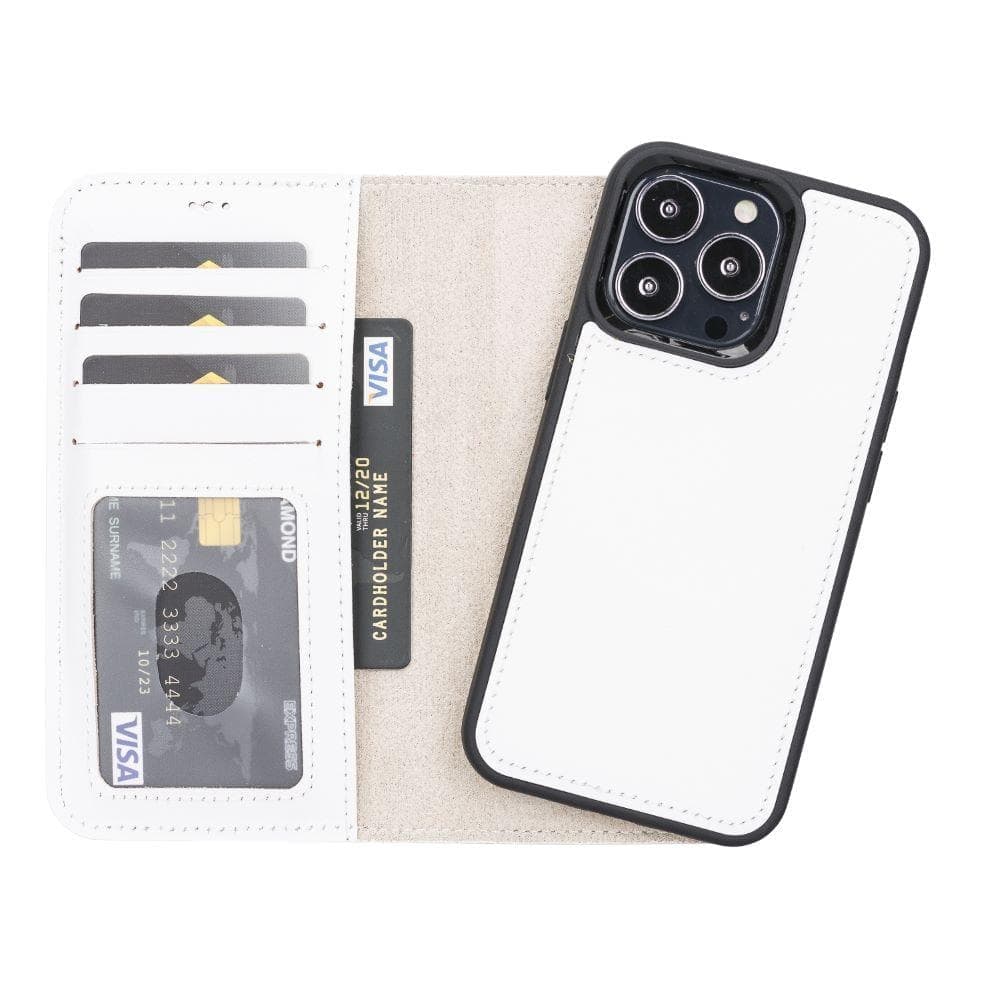 Magic iPhone 13 Detachable Leather Wallet Case