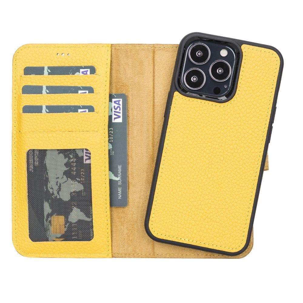Magic iPhone 13 Detachable Leather Wallet Case