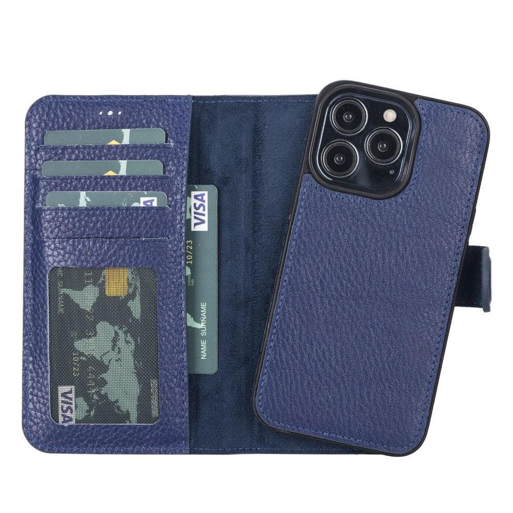 Magic iPhone 13 Pro Detachable Leather Wallet Case