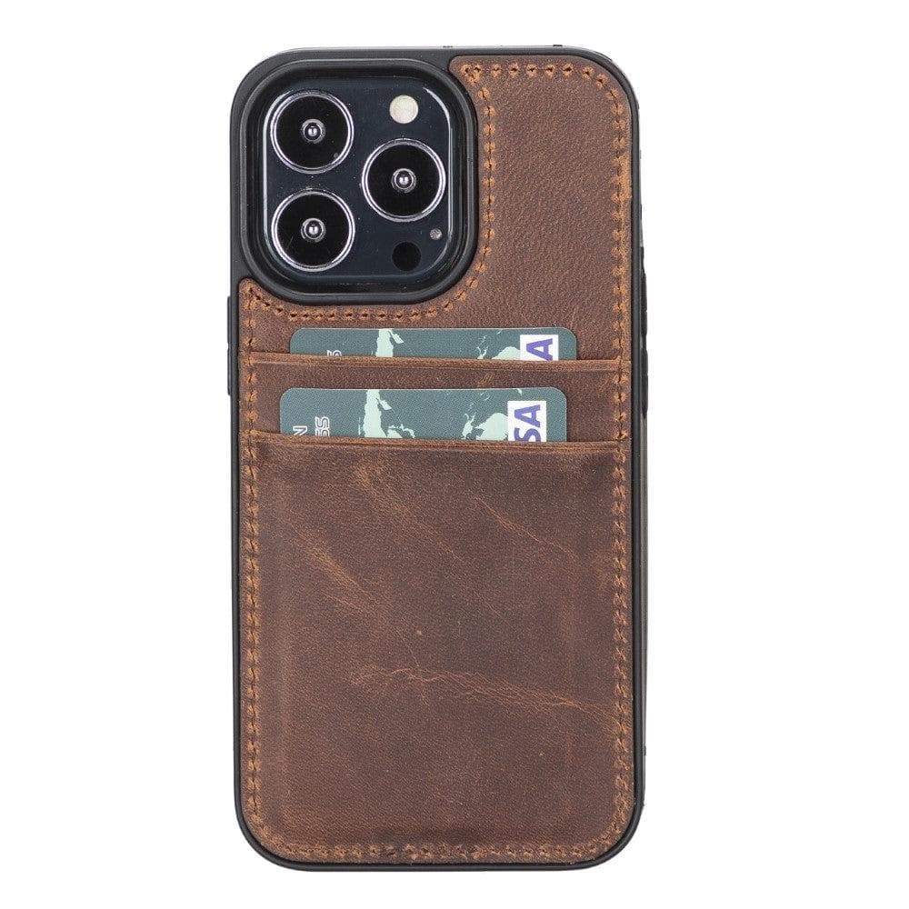 Flex Cover iPhone 13 Pro Leather Case with Card Holder