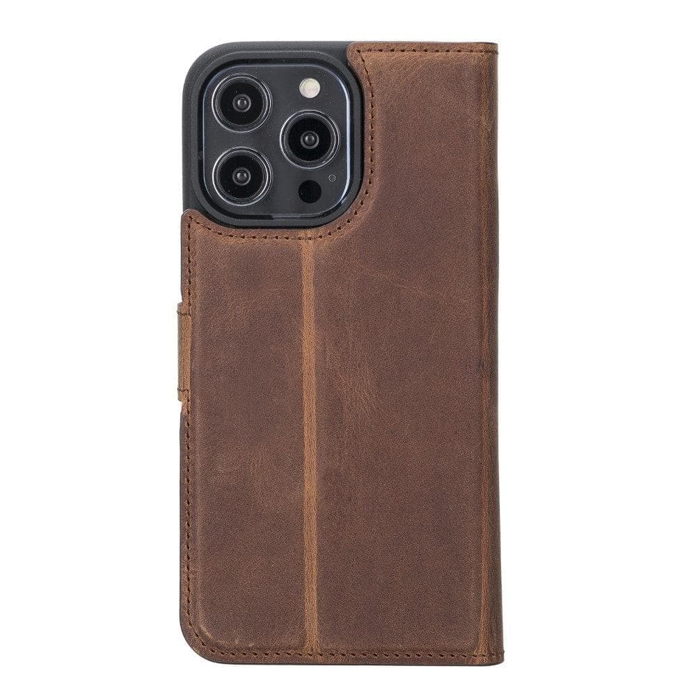 Magic iPhone 14 Pro Max Detachable Leather Wallet Case