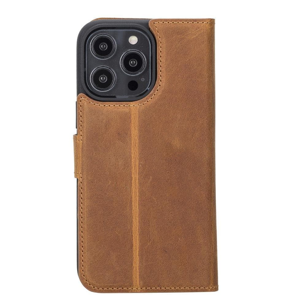 Magic iPhone 14 Pro Max Detachable Leather Wallet Case