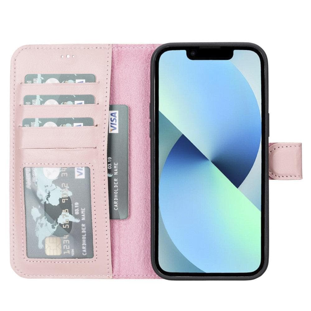 Magic iPhone 14 Pro Max Detachable Leather Wallet Case