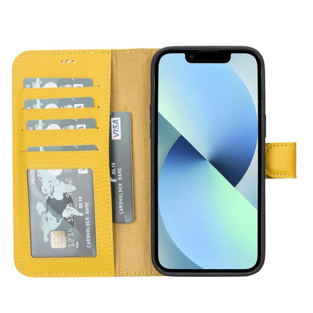 Magic iPhone 14 Pro Max Detachable Leather Wallet Case