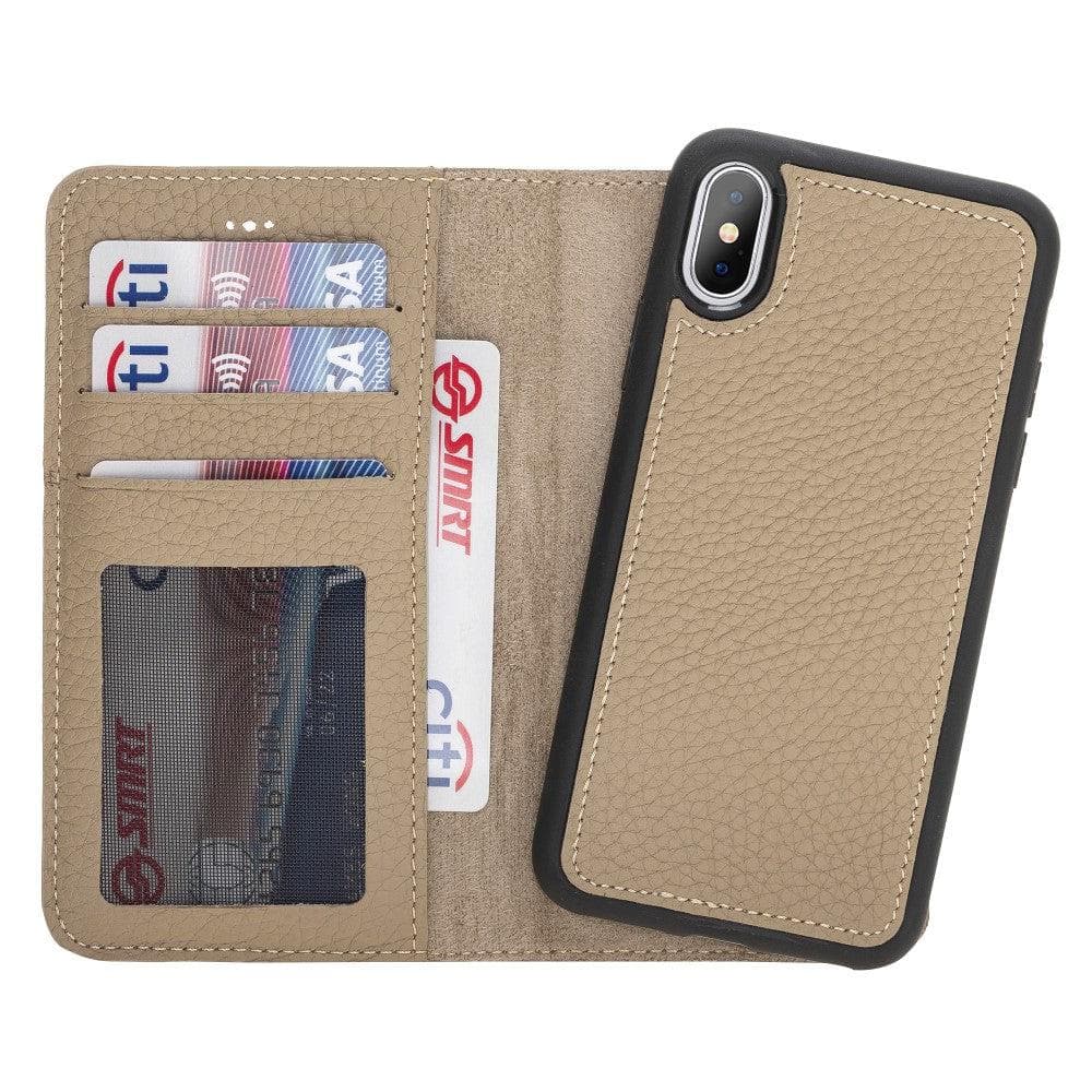 Apple iPhone X/XS Detachable Leather Case / MW