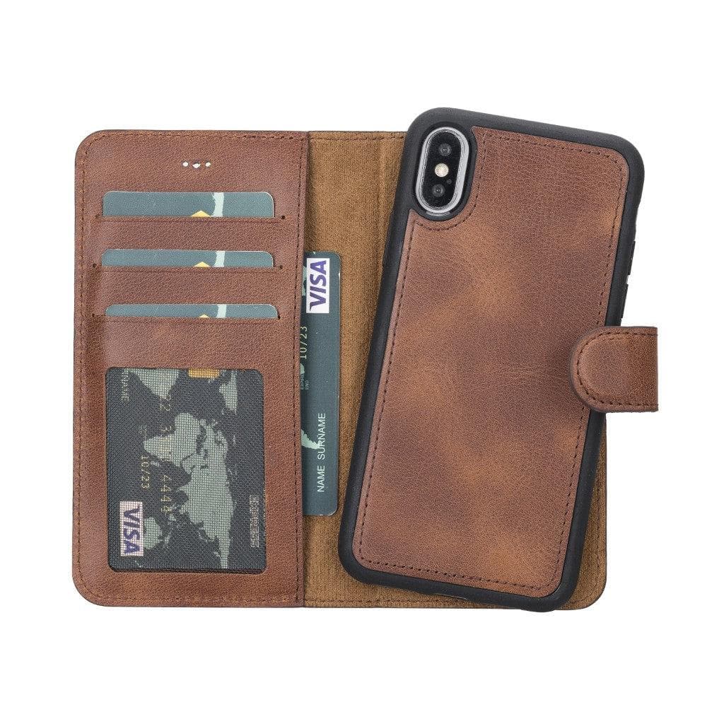 Apple iPhone X Series Detachable Leather Case / MW