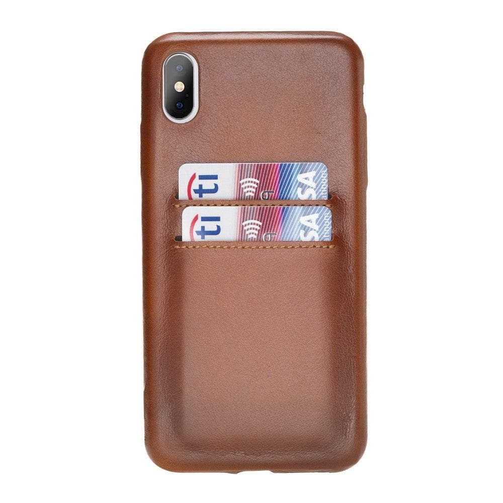 Apple iPhone X/XS Leather Case / UCCC - Ultra Cover with Card Holder B13