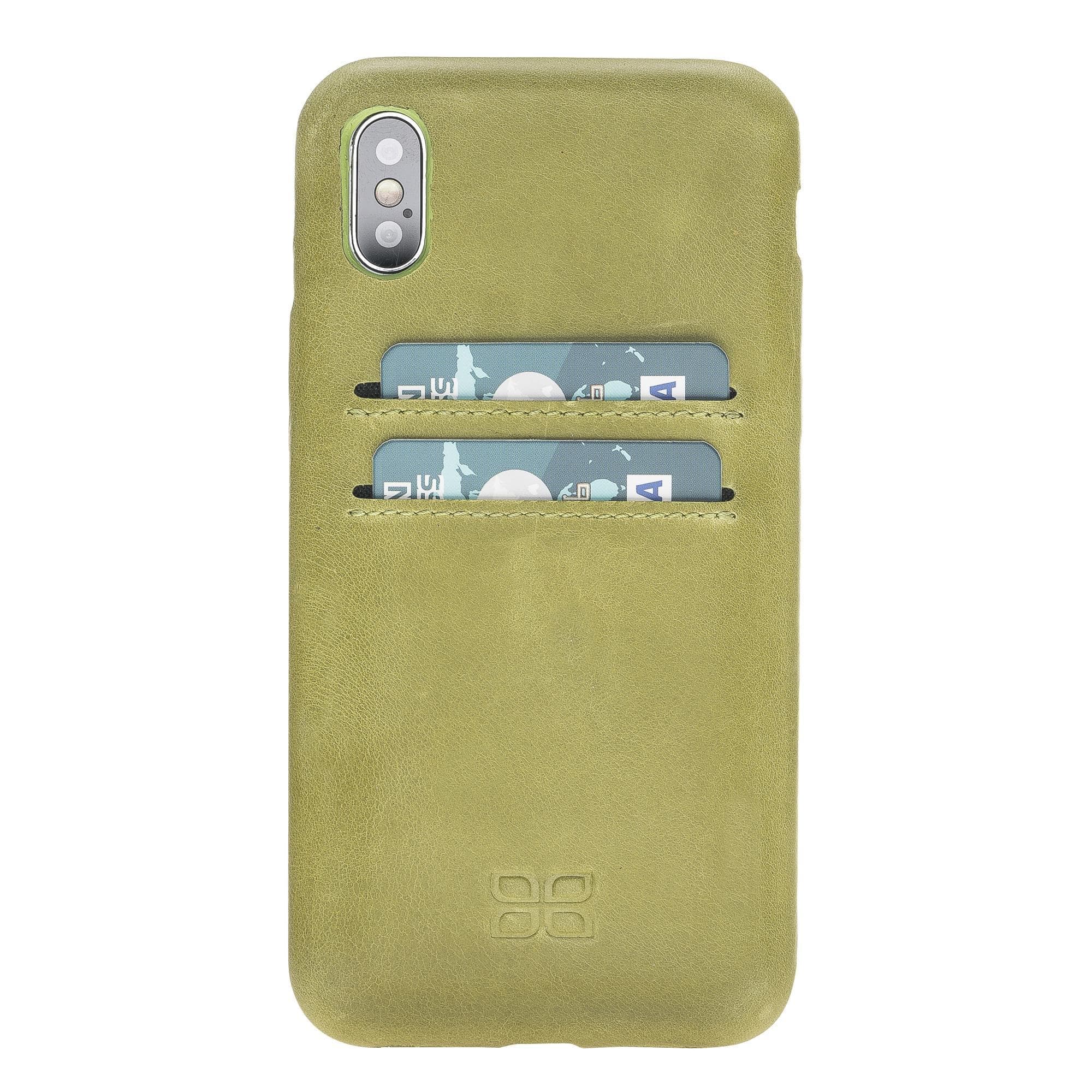 Apple iPhone X/XS Leather Case / UCCC - Ultra Cover with Card Holder