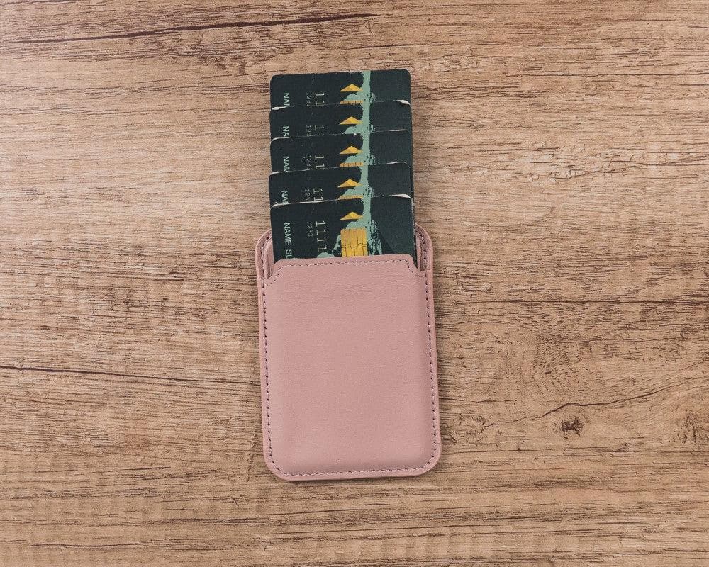Maggy Leather Magnetic Card Holder