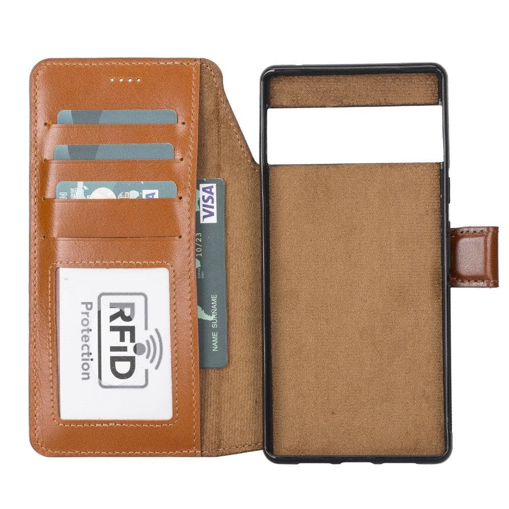 Magic Google Pixel 6 Pro Detachable Leather Wallet Case