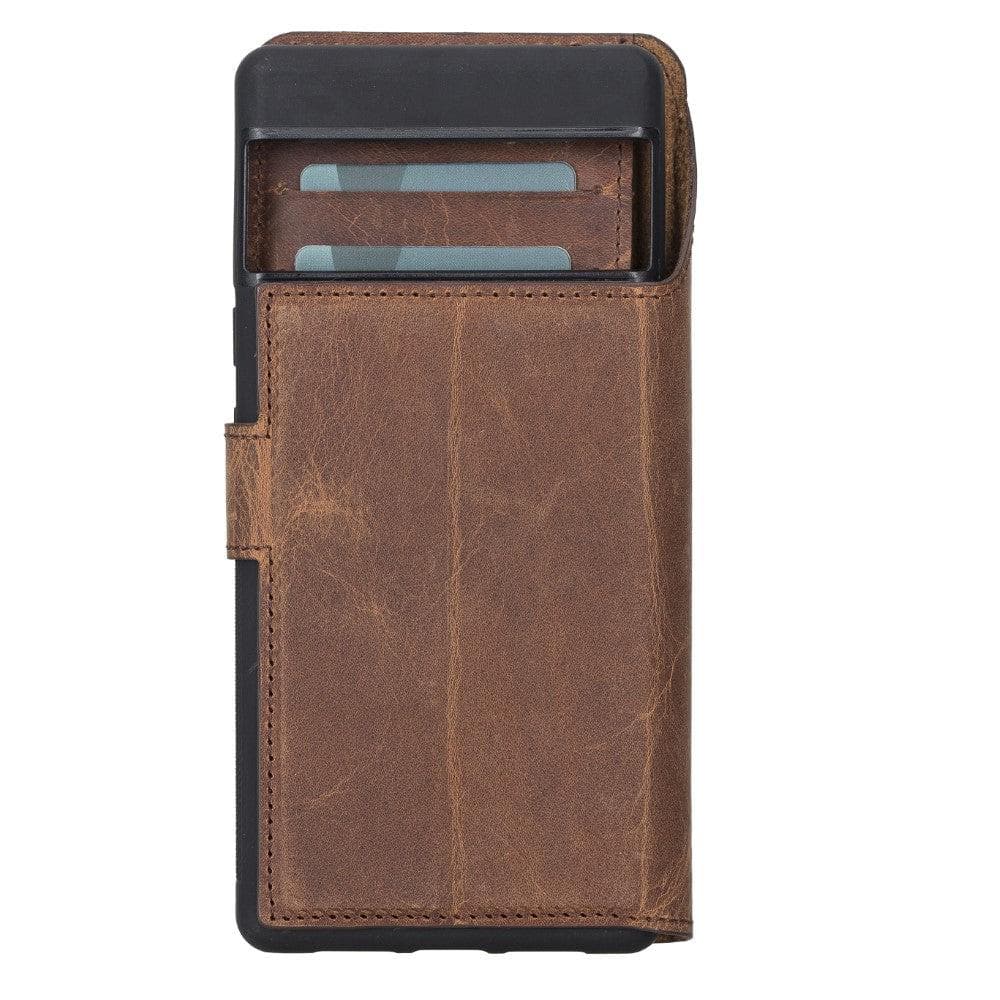 Magic Google Pixel 6 Detachable Leather Wallet Case