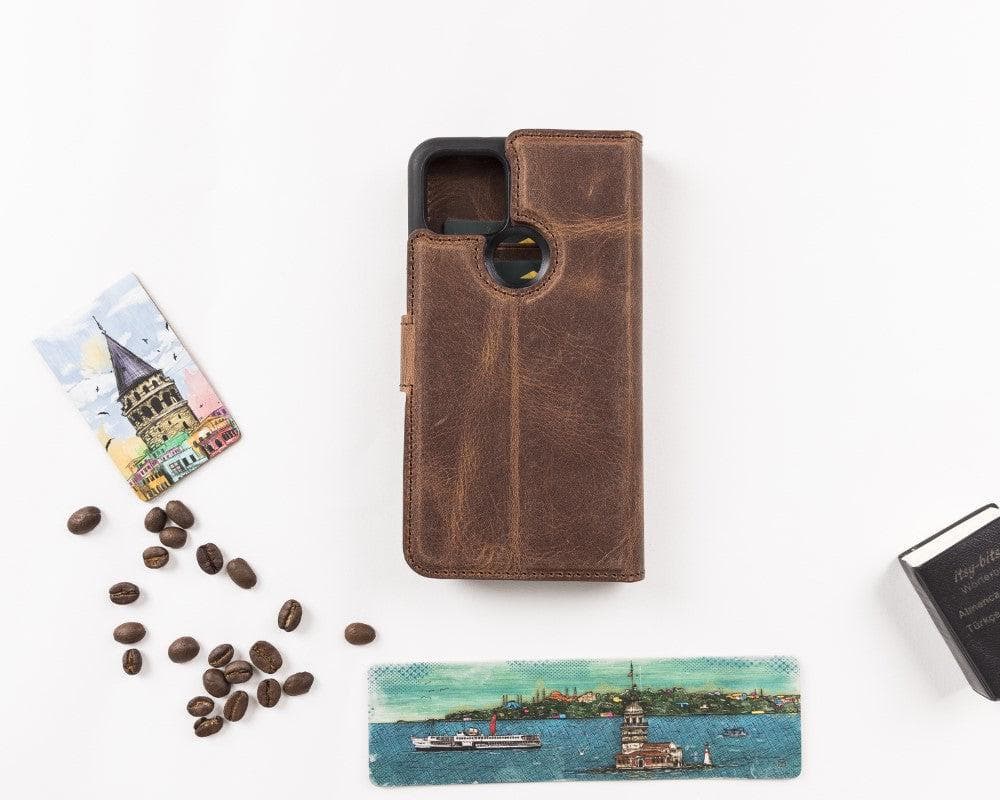 Magic Google Pixel 5 Detachable Leather Wallet Case
