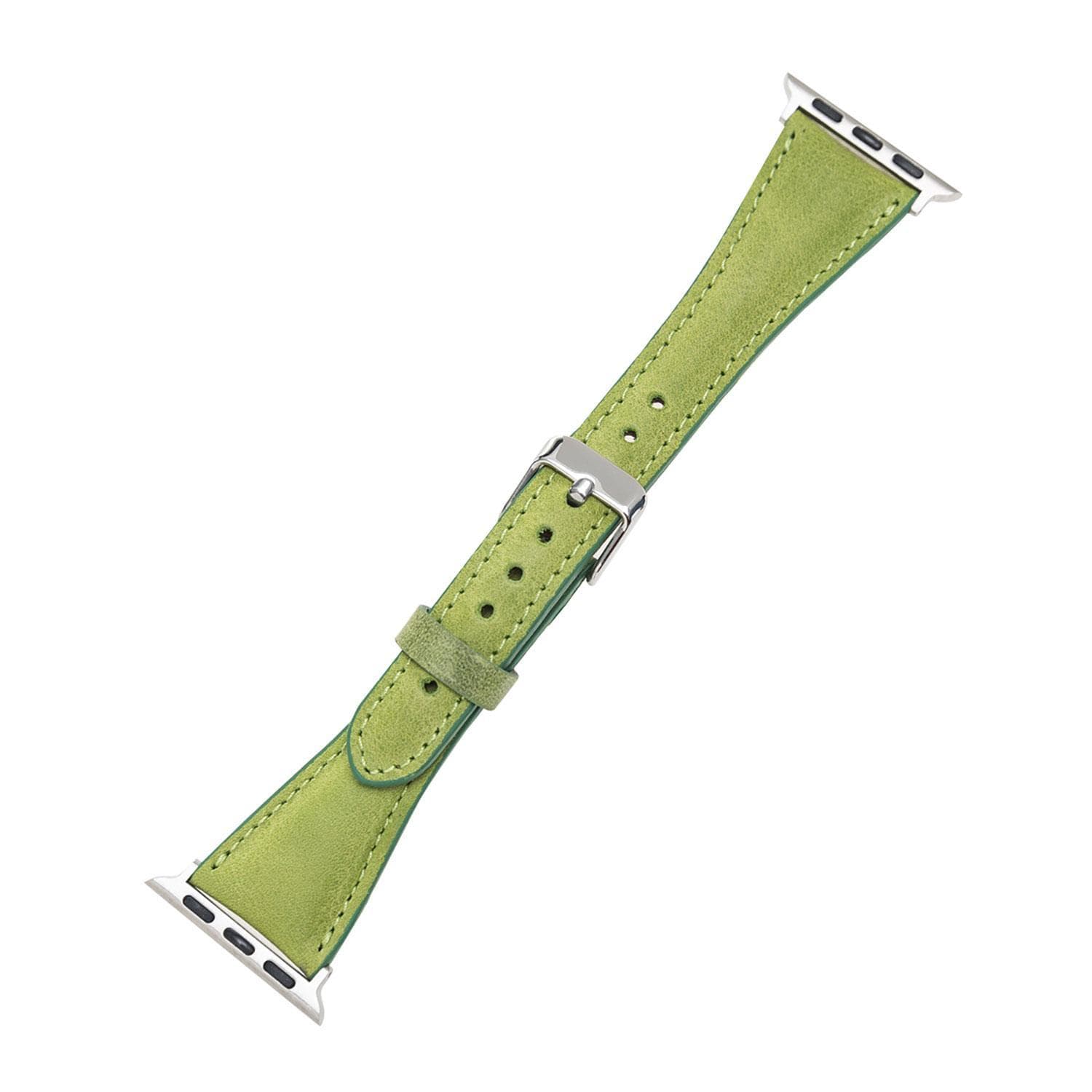 Slim Leather Apple Watch Band