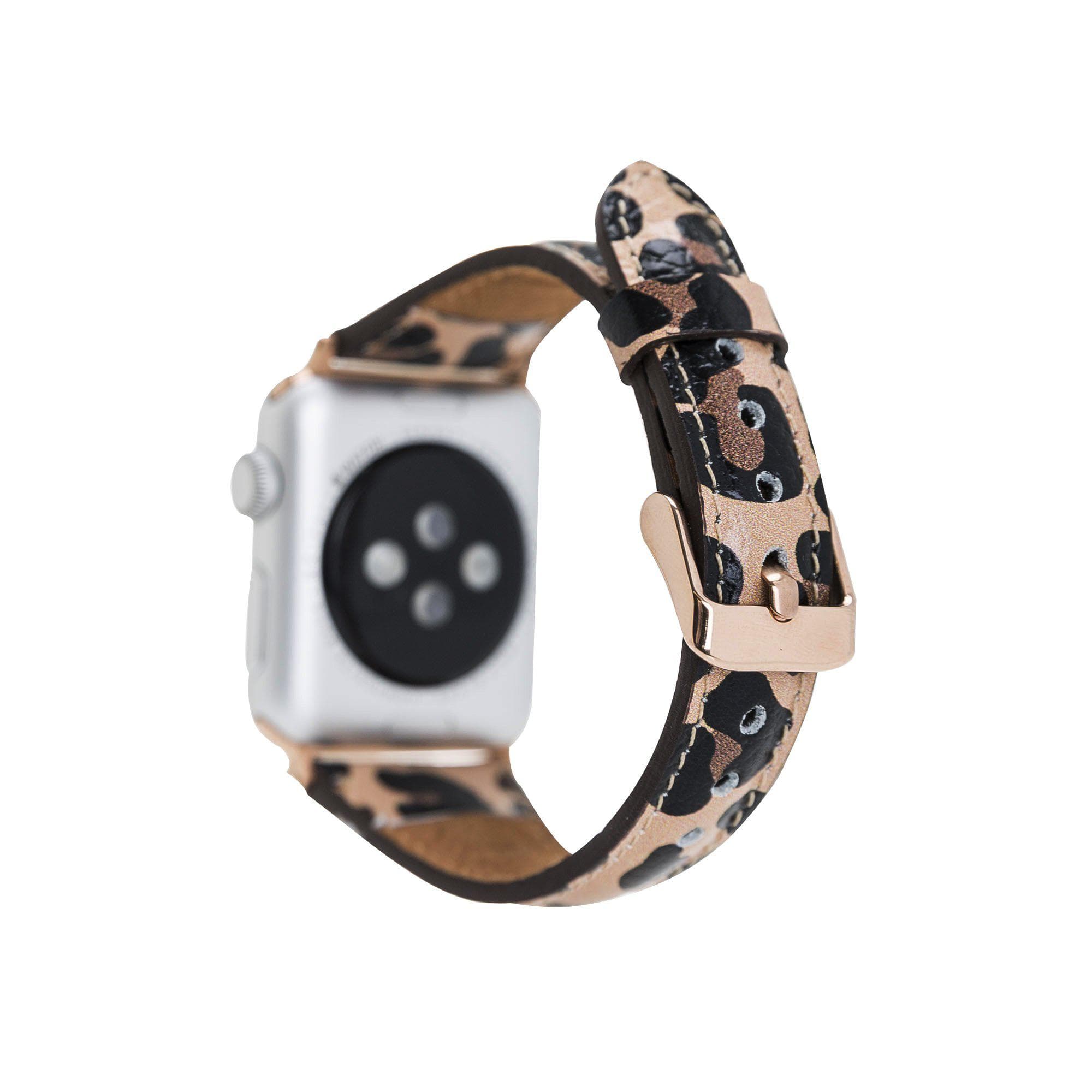 Slim Leather Apple Watch Band