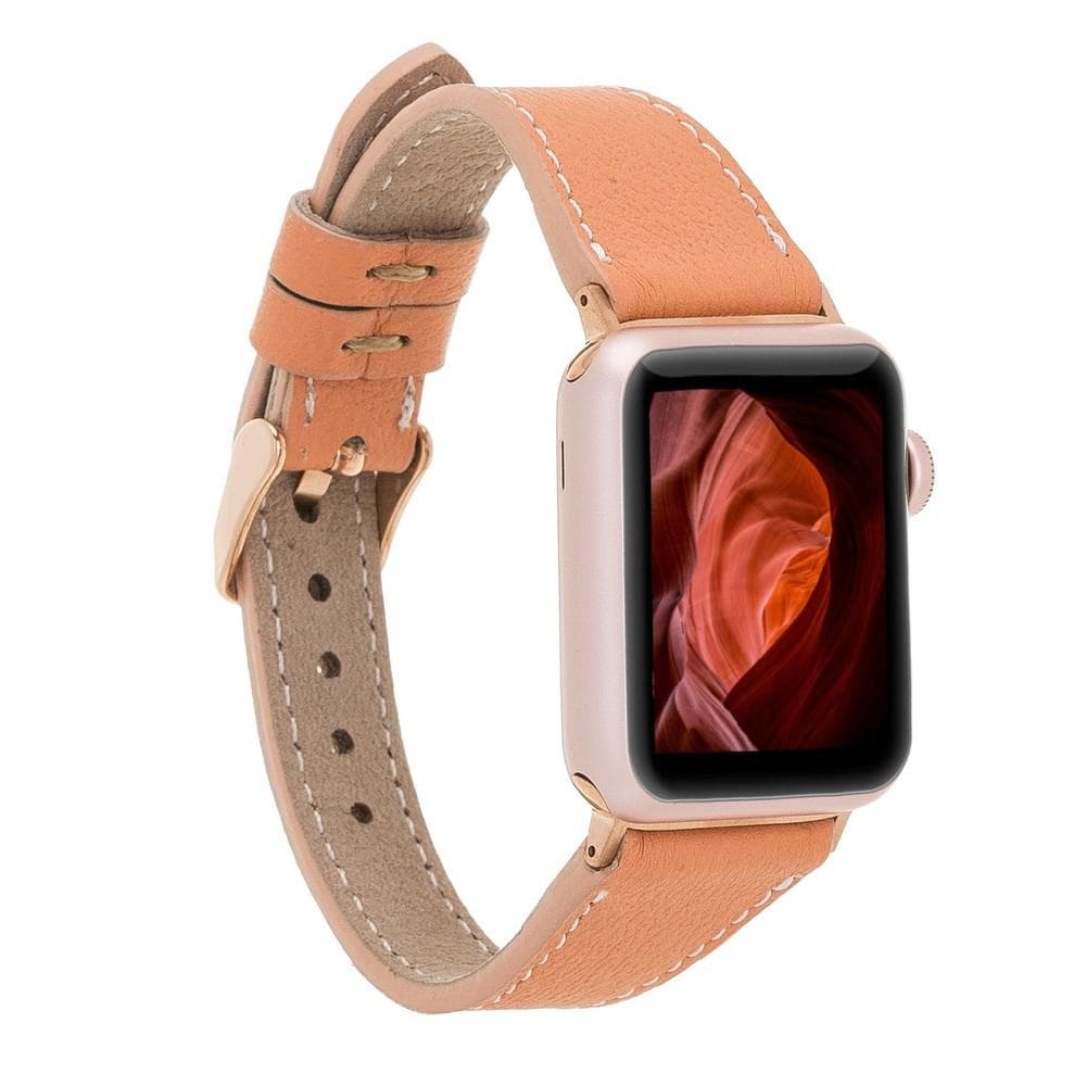 Slim Leather Apple Watch Band