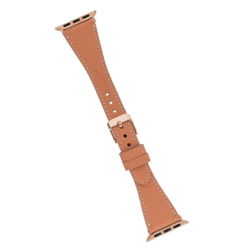 Slim Leather Apple Watch Band