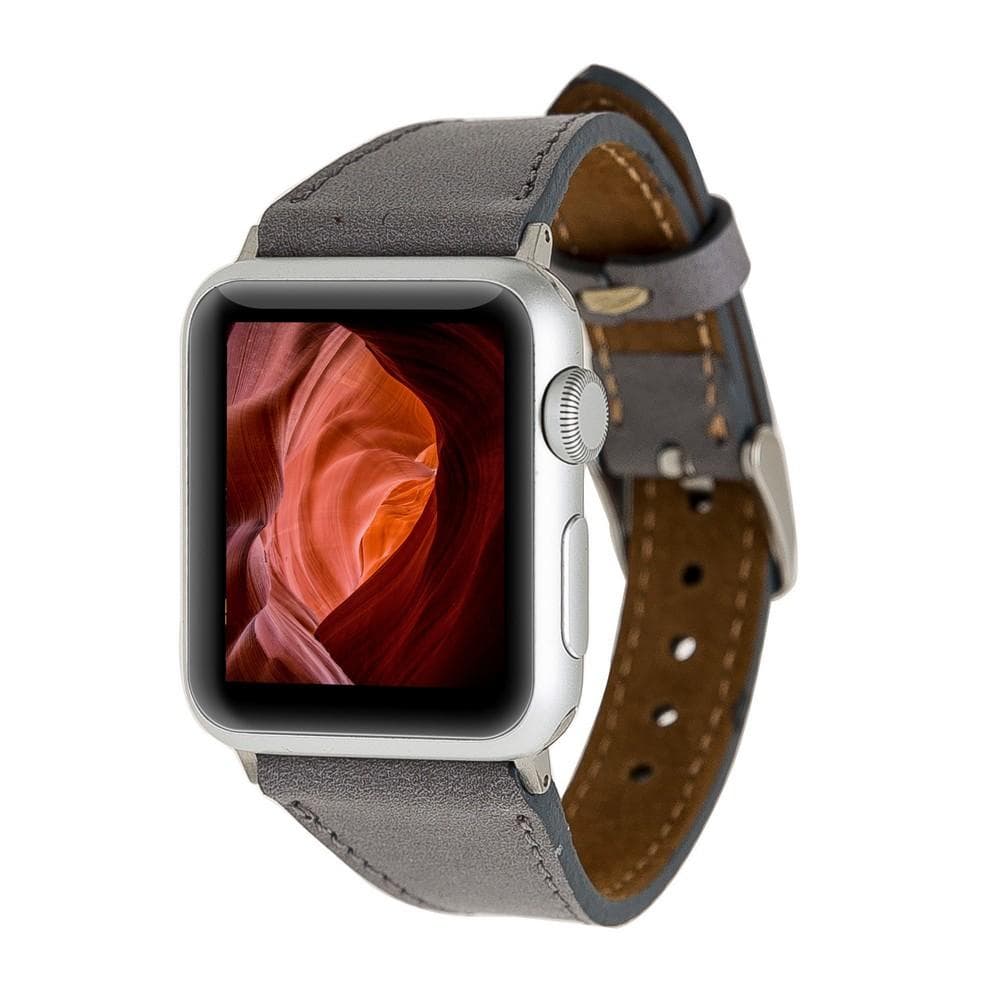 Slim Leather Apple Watch Band