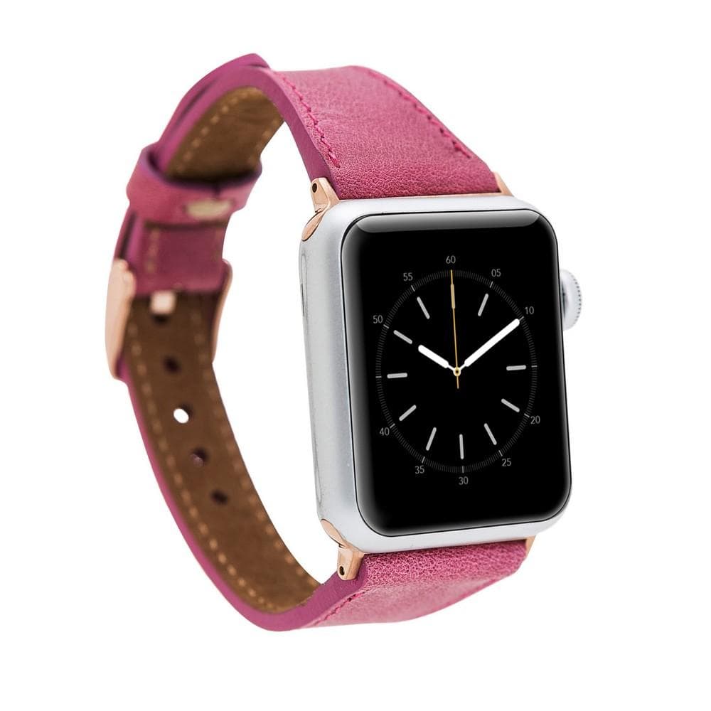 Slim Leather Apple Watch Band