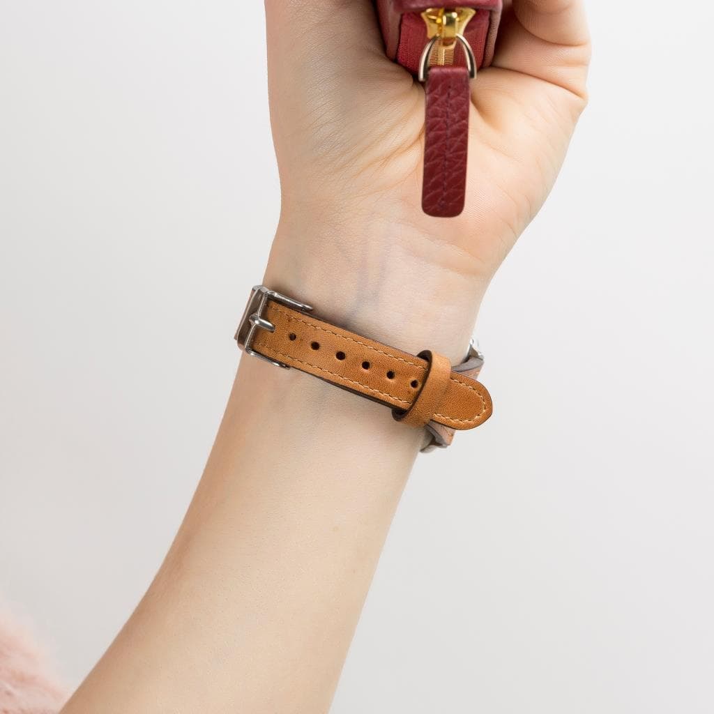 Slim Leather Apple Watch Band