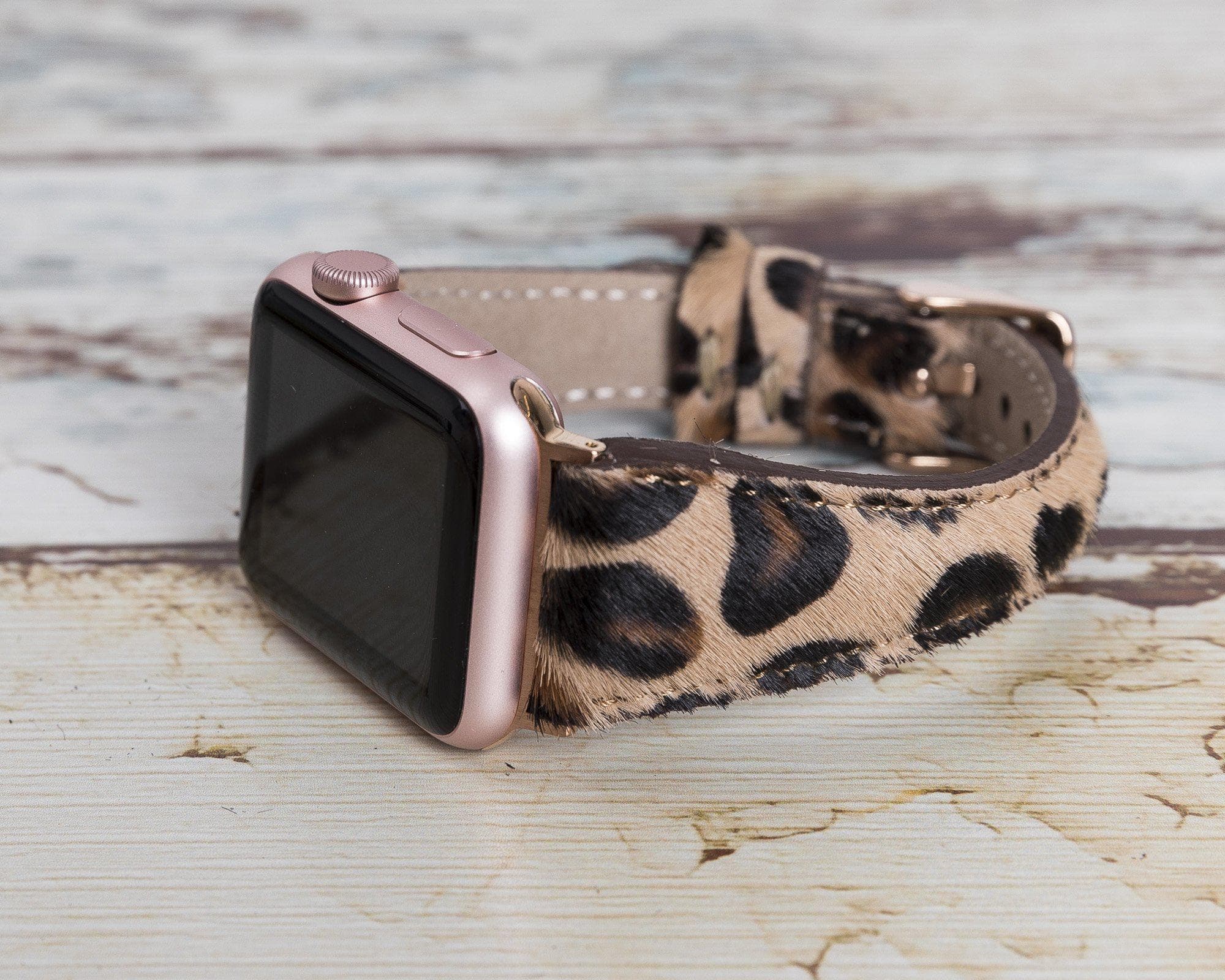 Slim Leather Apple Watch Band