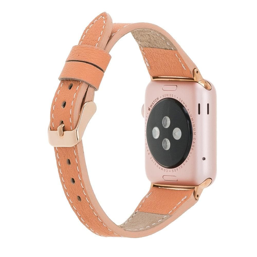 Slim Leather Apple Watch Band