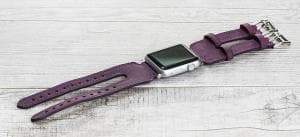Double Cuff Leather Apple Watch Band