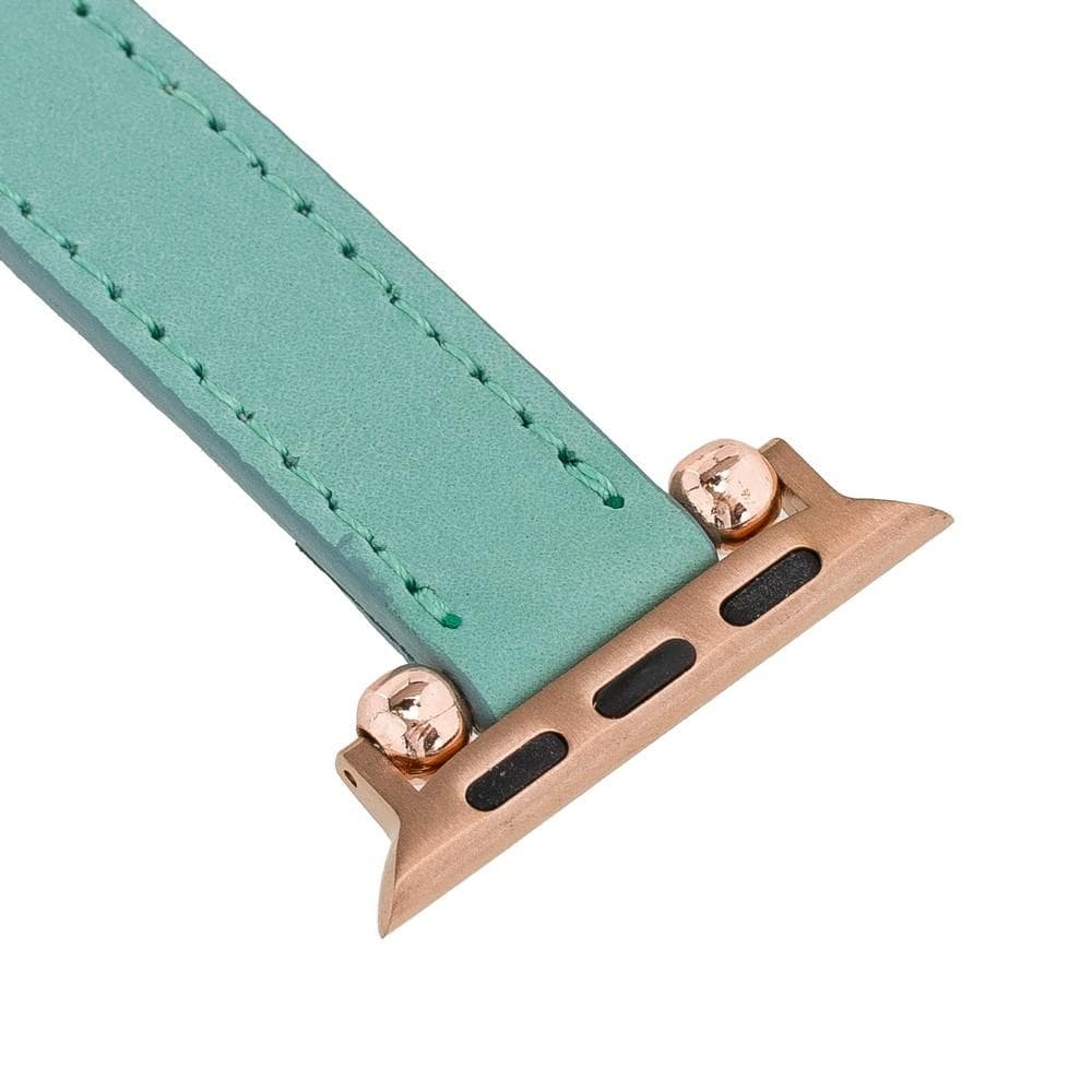 Seamy Leather Apple Watch Band