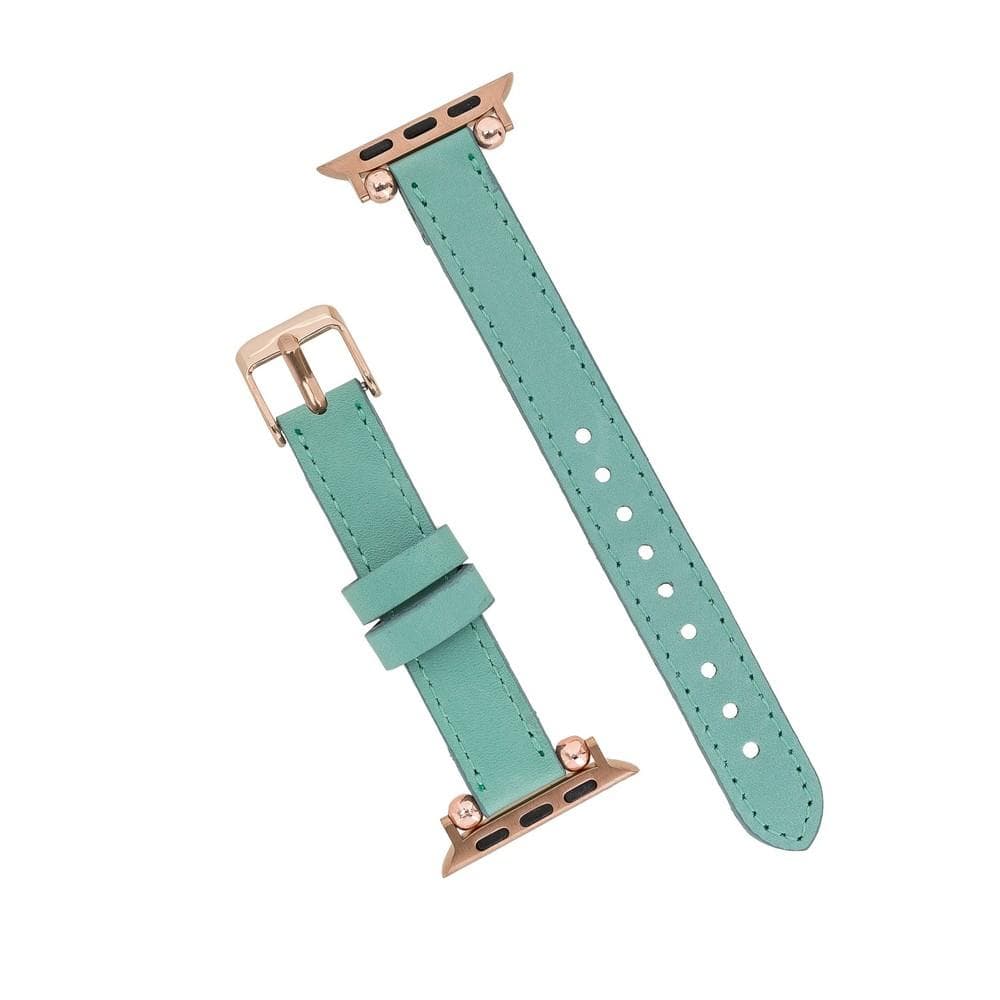 Seamy Leather Apple Watch Band