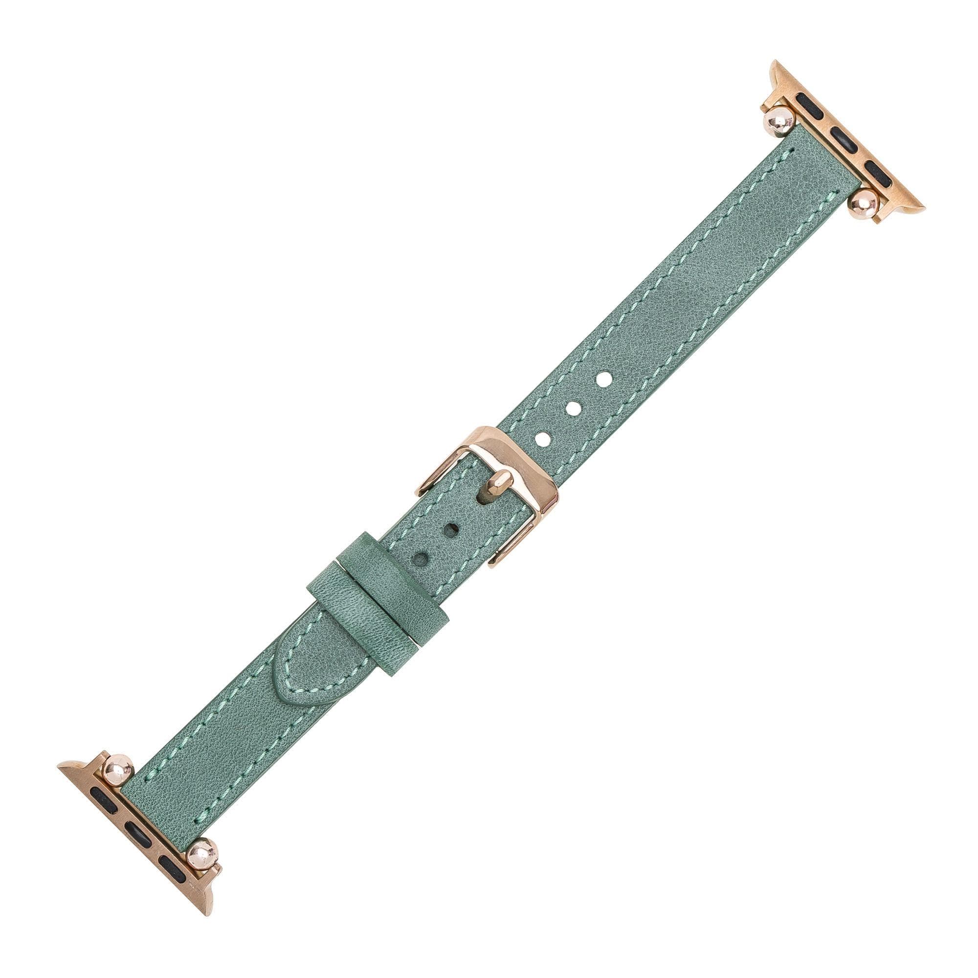 Seamy Leather Apple Watch Band