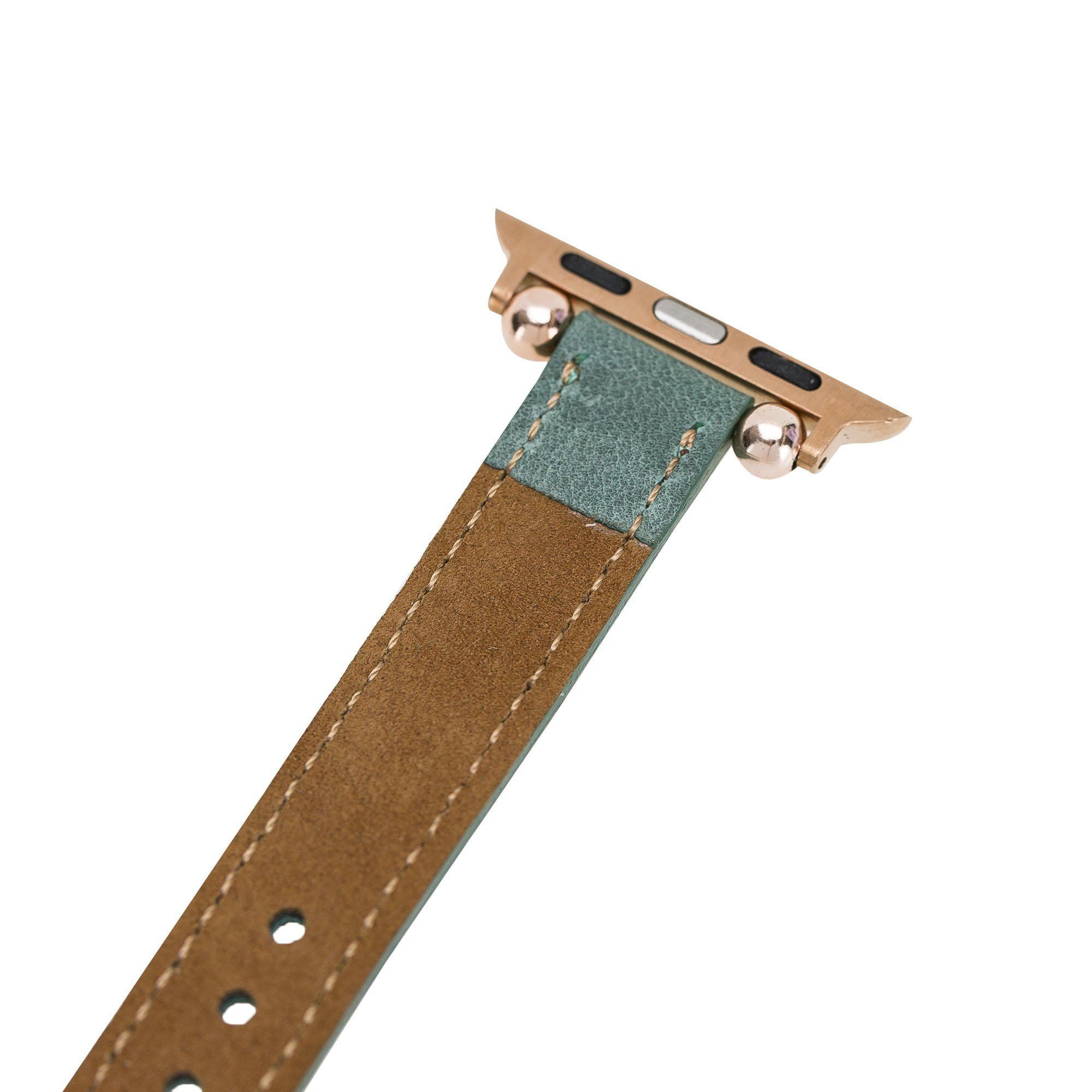 Seamy Leather Apple Watch Band