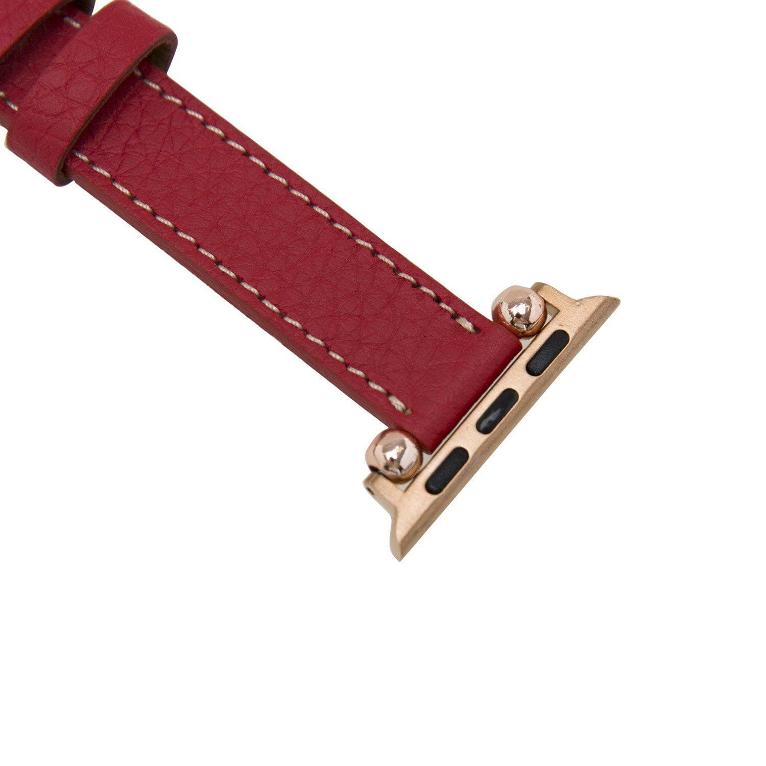 Seamy Leather Apple Watch Band