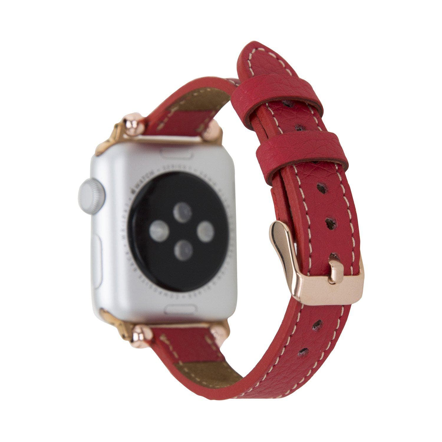 Seamy Leather Apple Watch Band