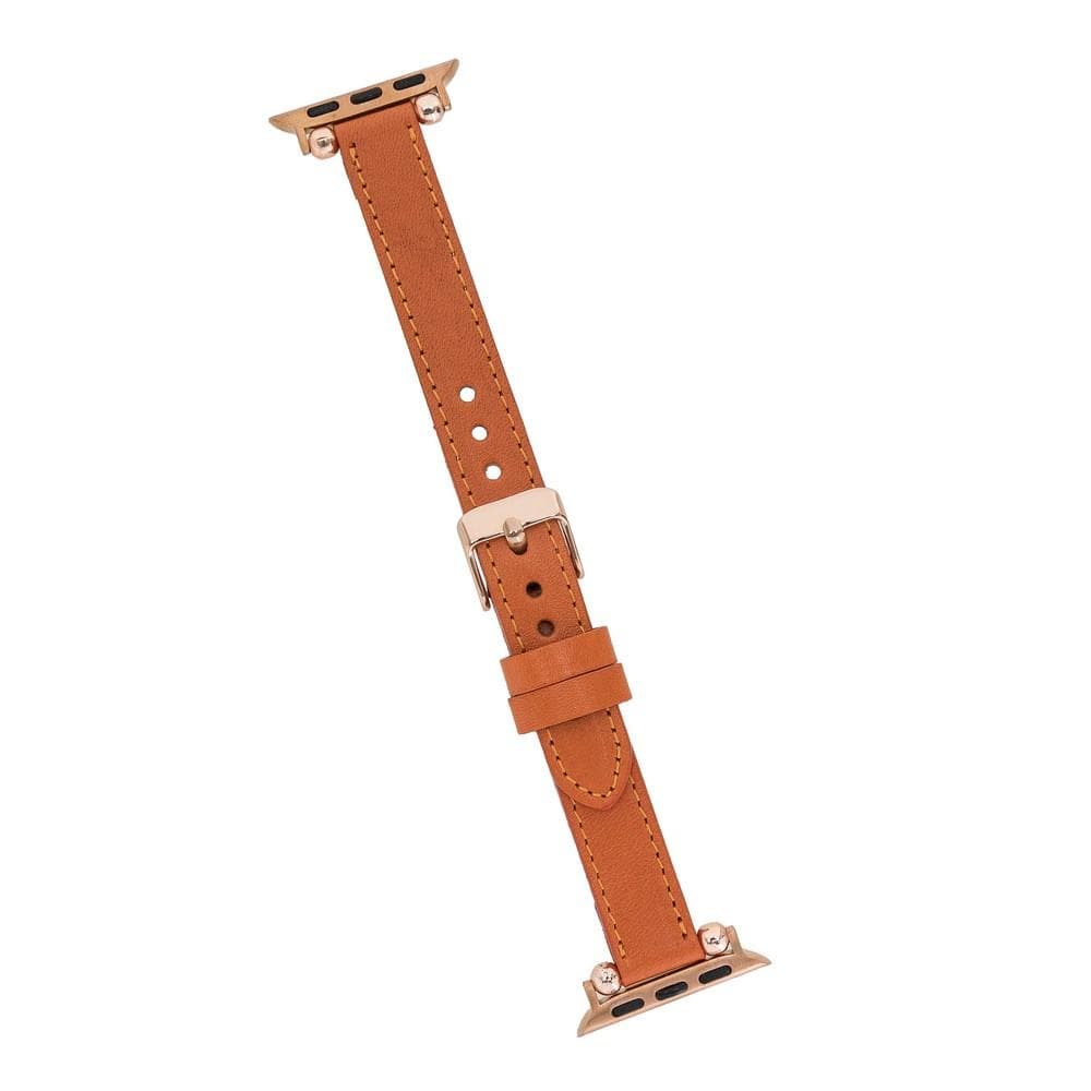 Seamy Leather Apple Watch Band