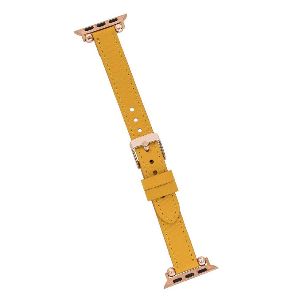 Seamy Leather Apple Watch Band