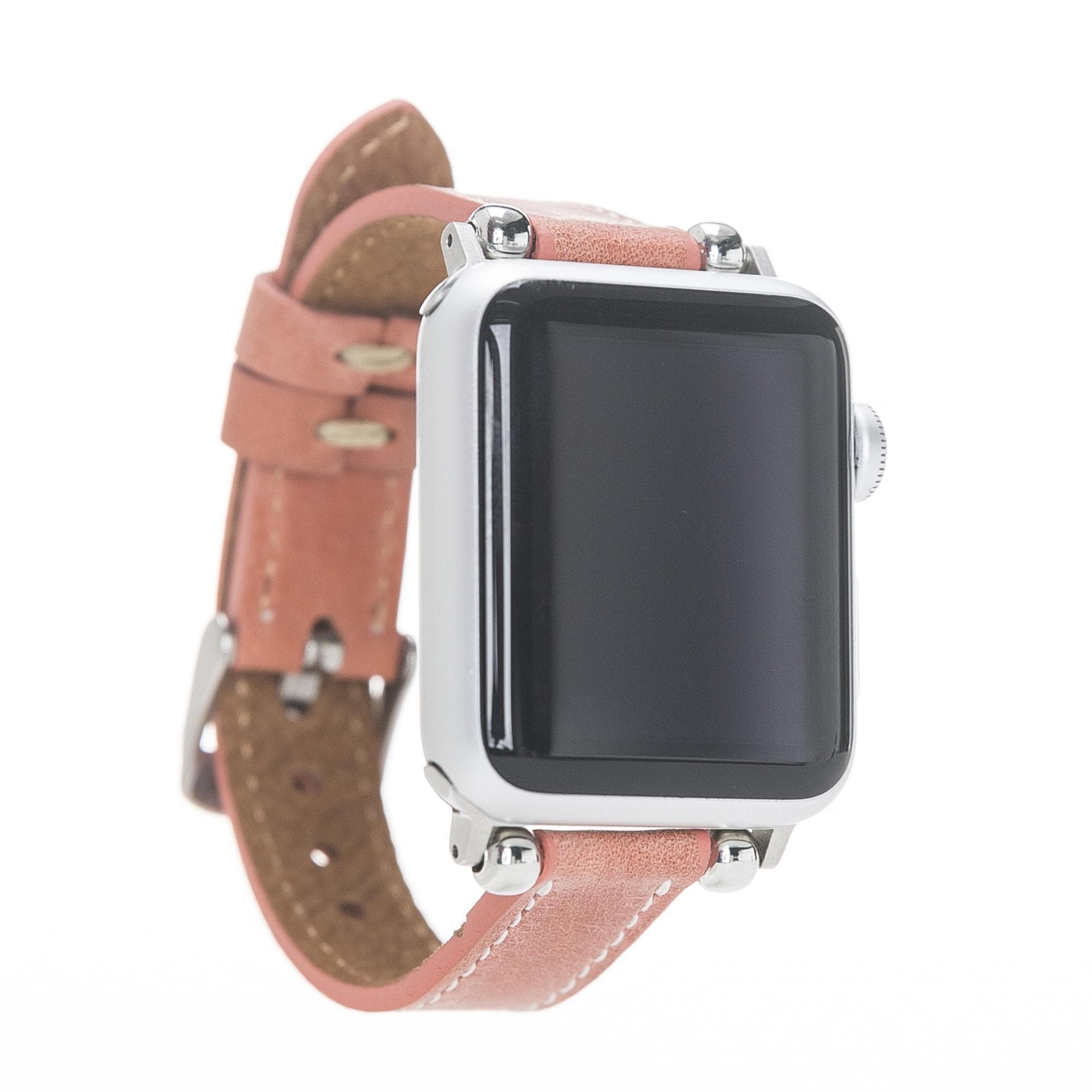 Seamy Leather Apple Watch Band