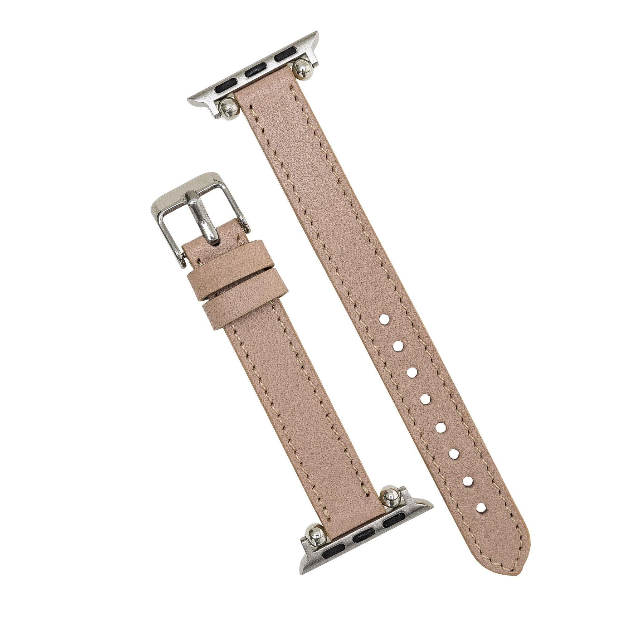 Seamy Leather Apple Watch Band