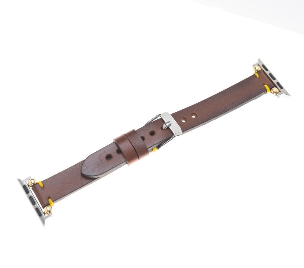 Seamy Leather Apple Watch Band