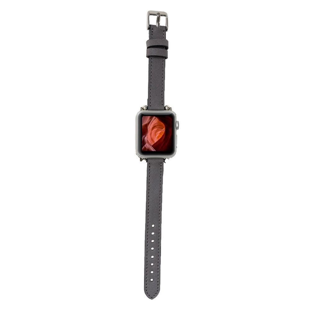 Seamy Leather Apple Watch Band