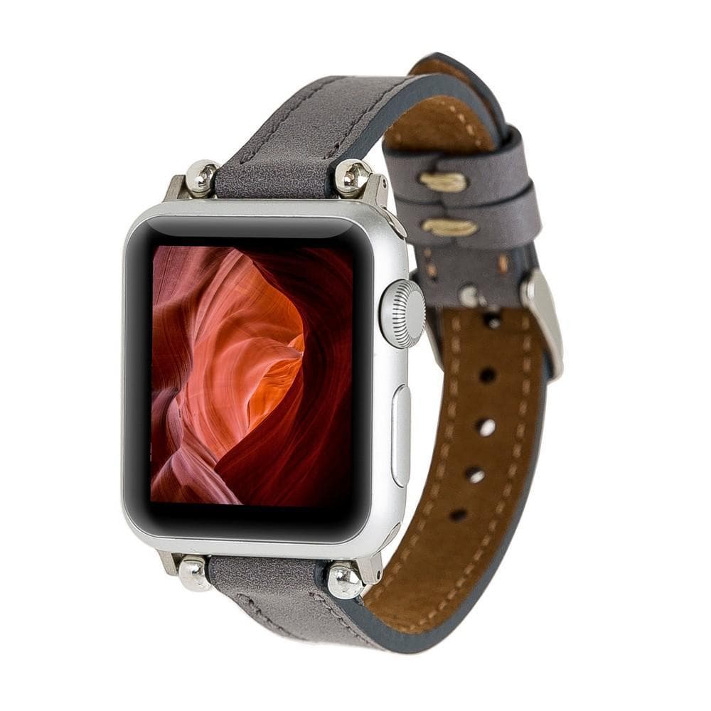 Seamy Leather Apple Watch Band