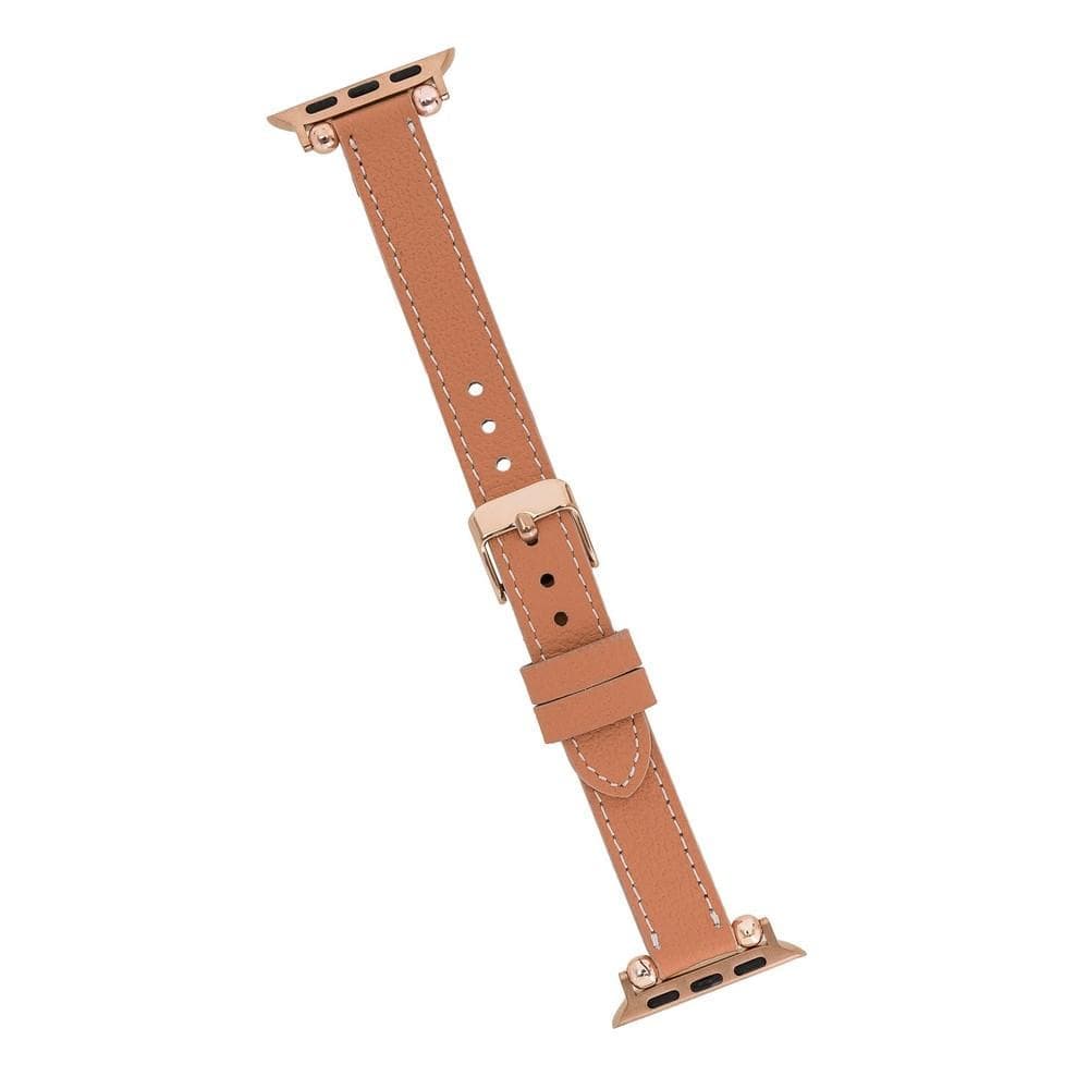 Seamy Leather Apple Watch Band