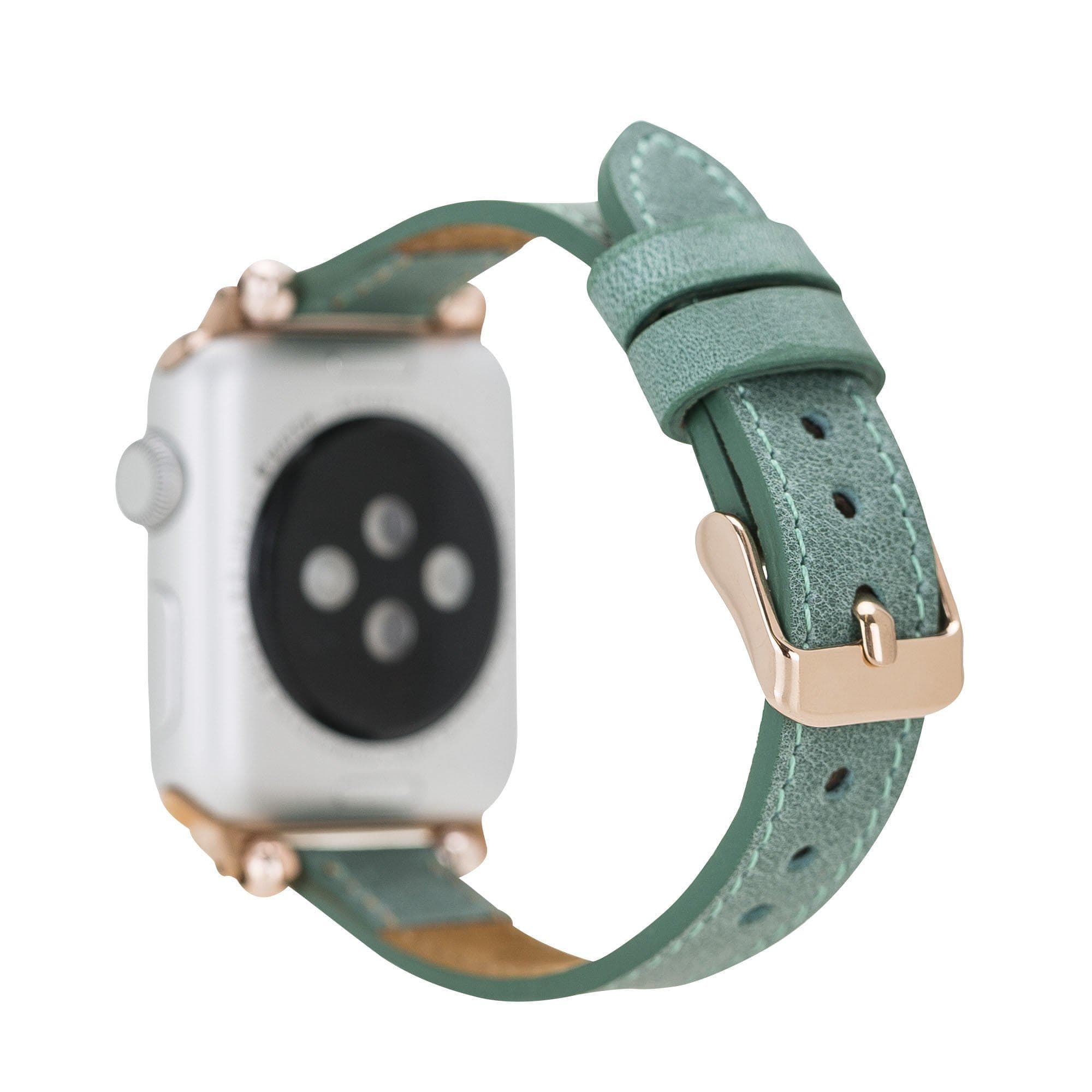 Seamy Leather Apple Watch Band