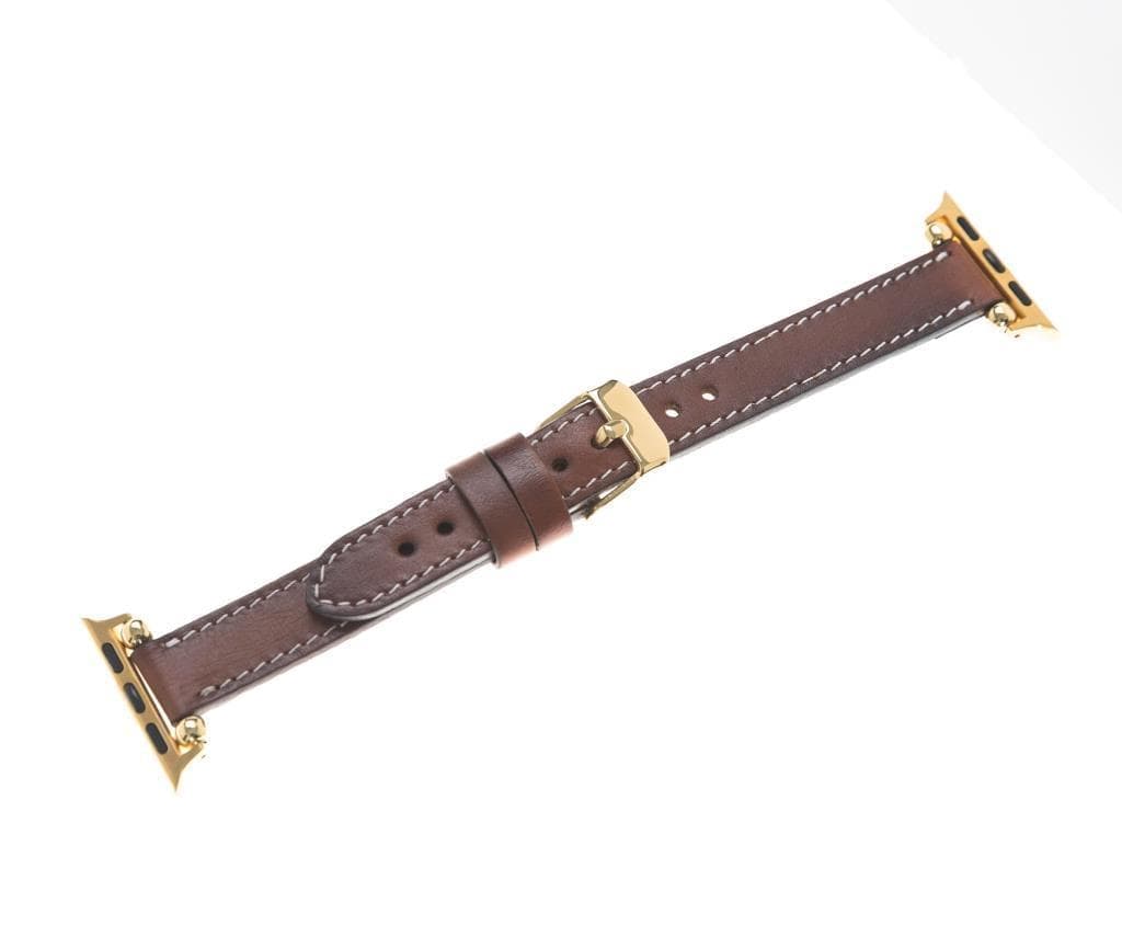 Seamy Leather Apple Watch Band
