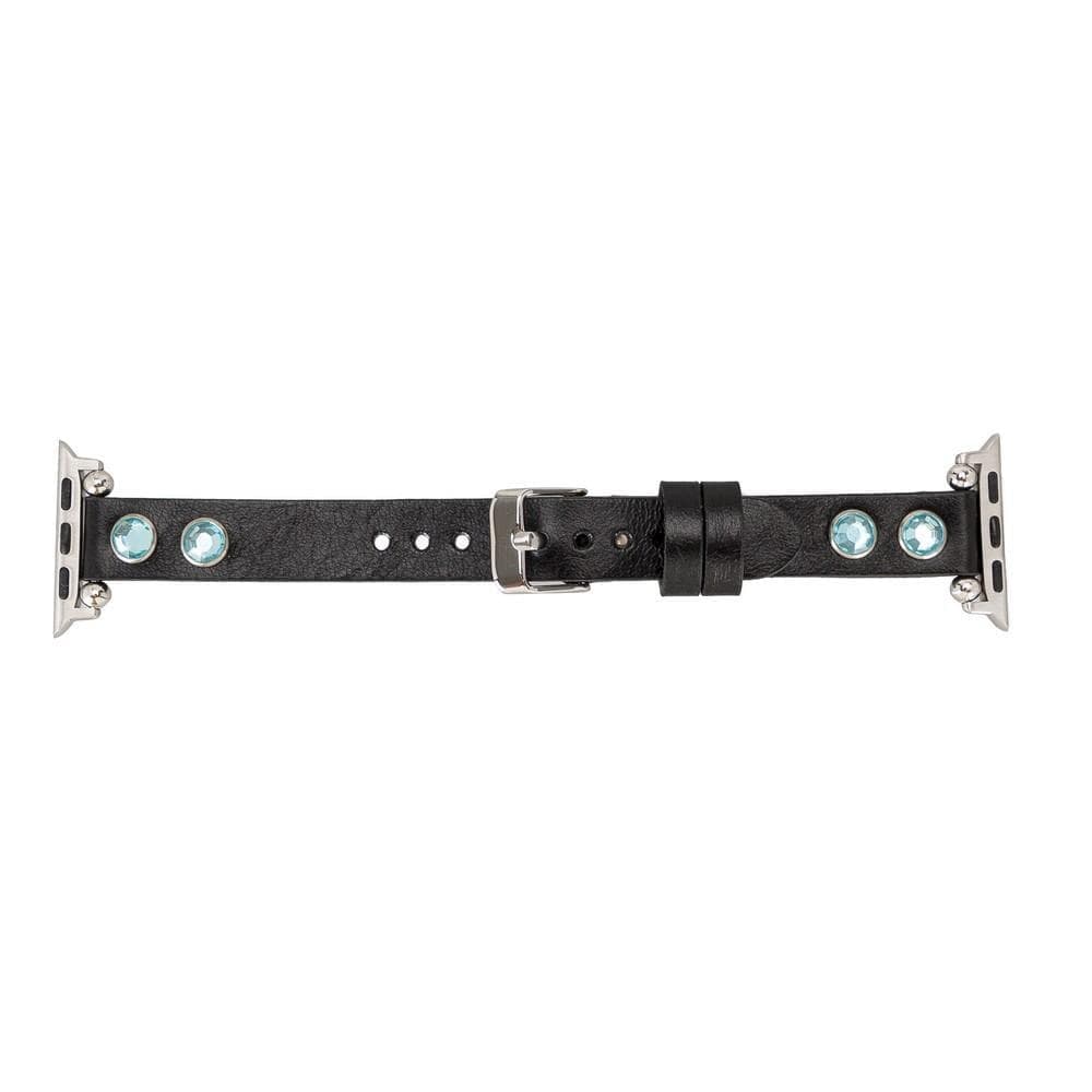 Solitare Ferro Leather Apple Watch Band