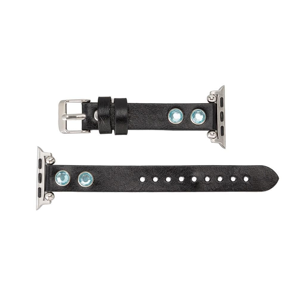 Solitare Ferro Leather Apple Watch Band