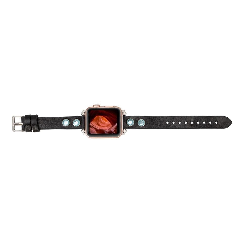 Solitare Ferro Leather Apple Watch Band