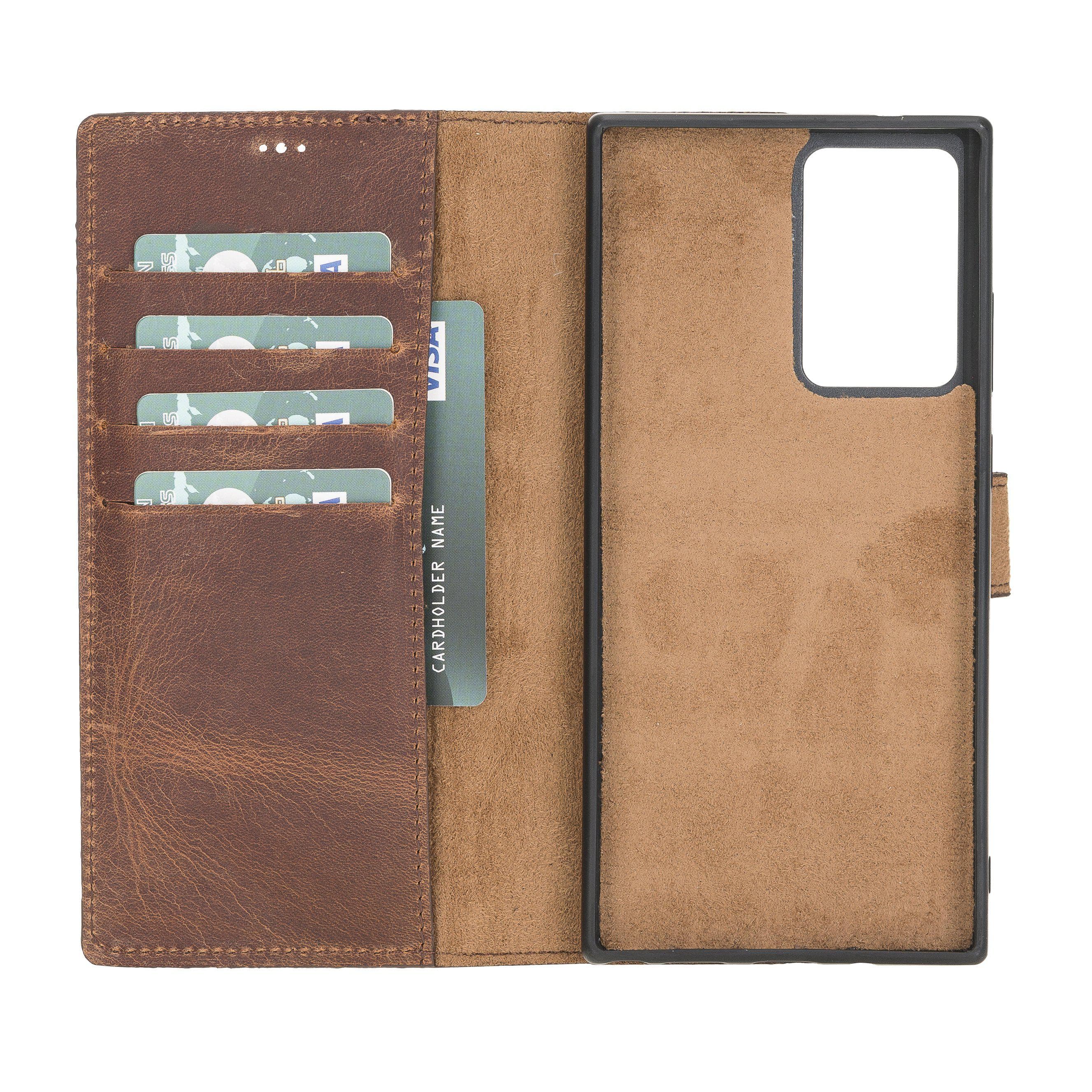 Magic Samsung Galaxy Note 20 Ultra Leather Detachable Wallet Case