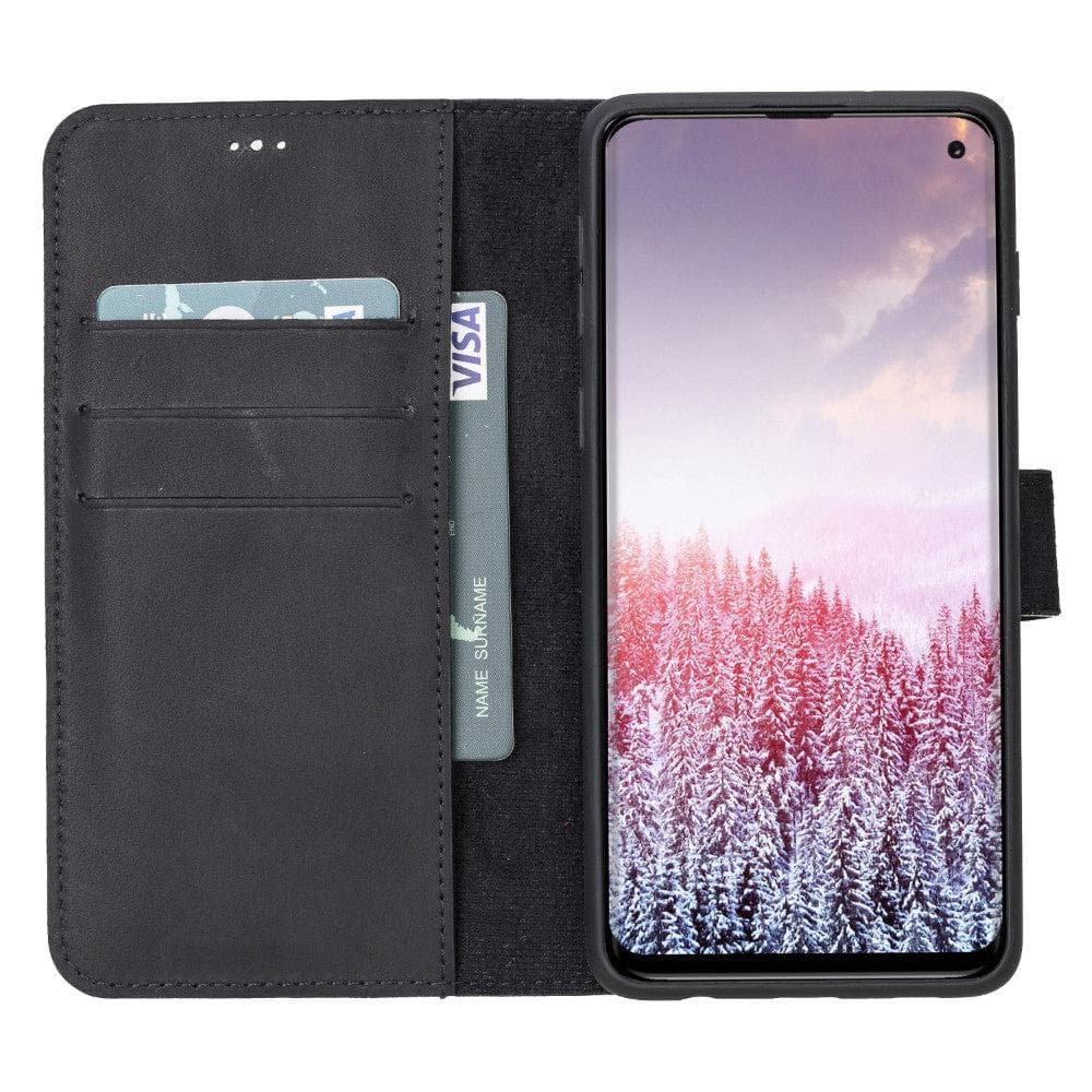 Magic Samsung Galaxy S10 Edge Leather Detachable Wallet Case