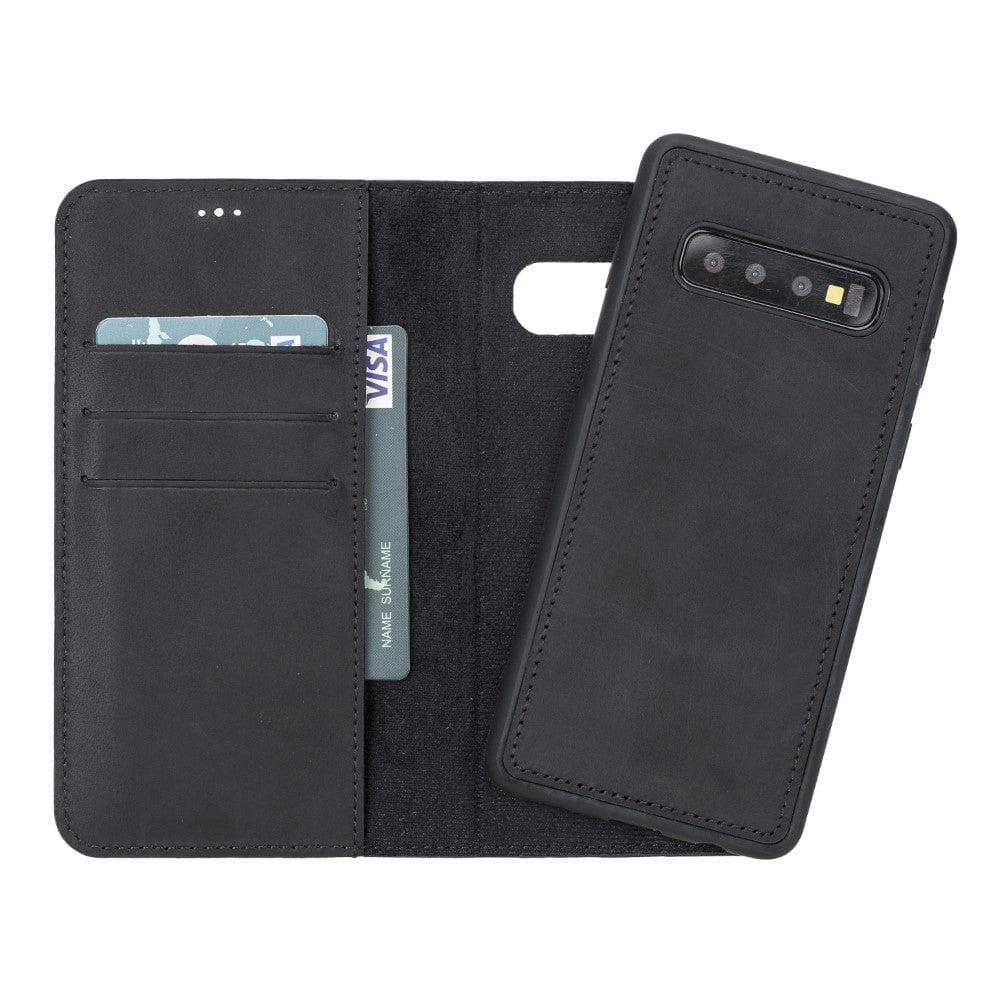 Magic Samsung Galaxy S10 Plus Leather Detachable Wallet Case